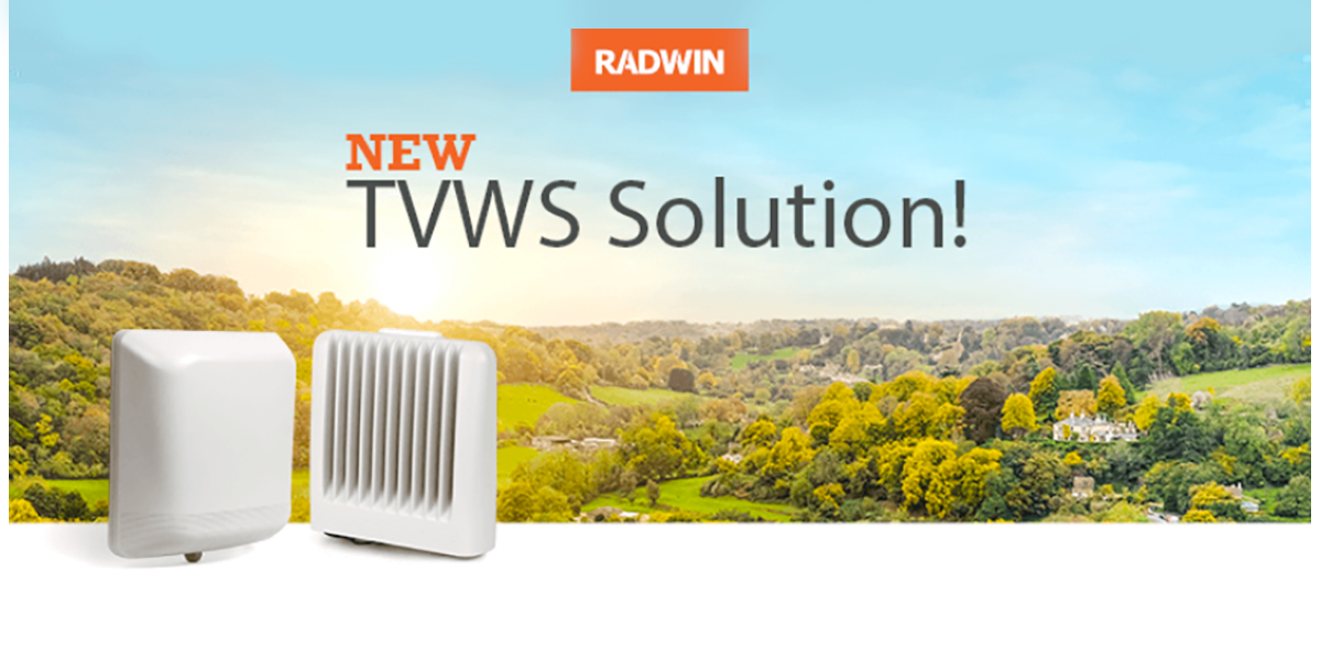 radwin brinda conectividad a traves de frecuancias de tv no usadas