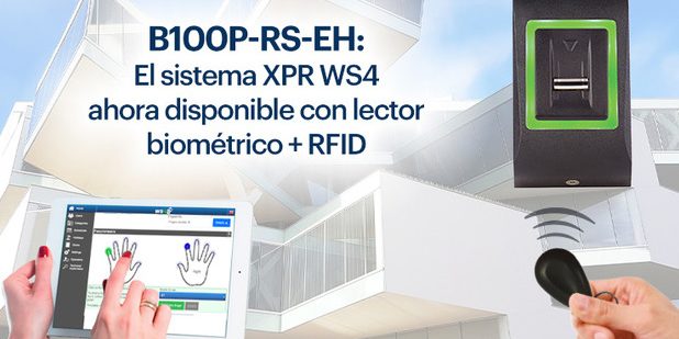 doble lector biometrico rfid control de acceso